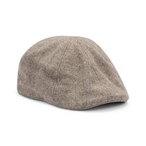 Marvin Men’s Wool Blend Six-Piece Cheesecutter Cap with Cotton Lining