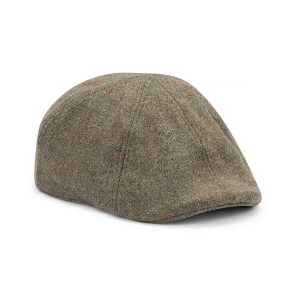 Marvin Men’s Wool Blend Six-Piece Cheesecutter Cap with Cotton Lining