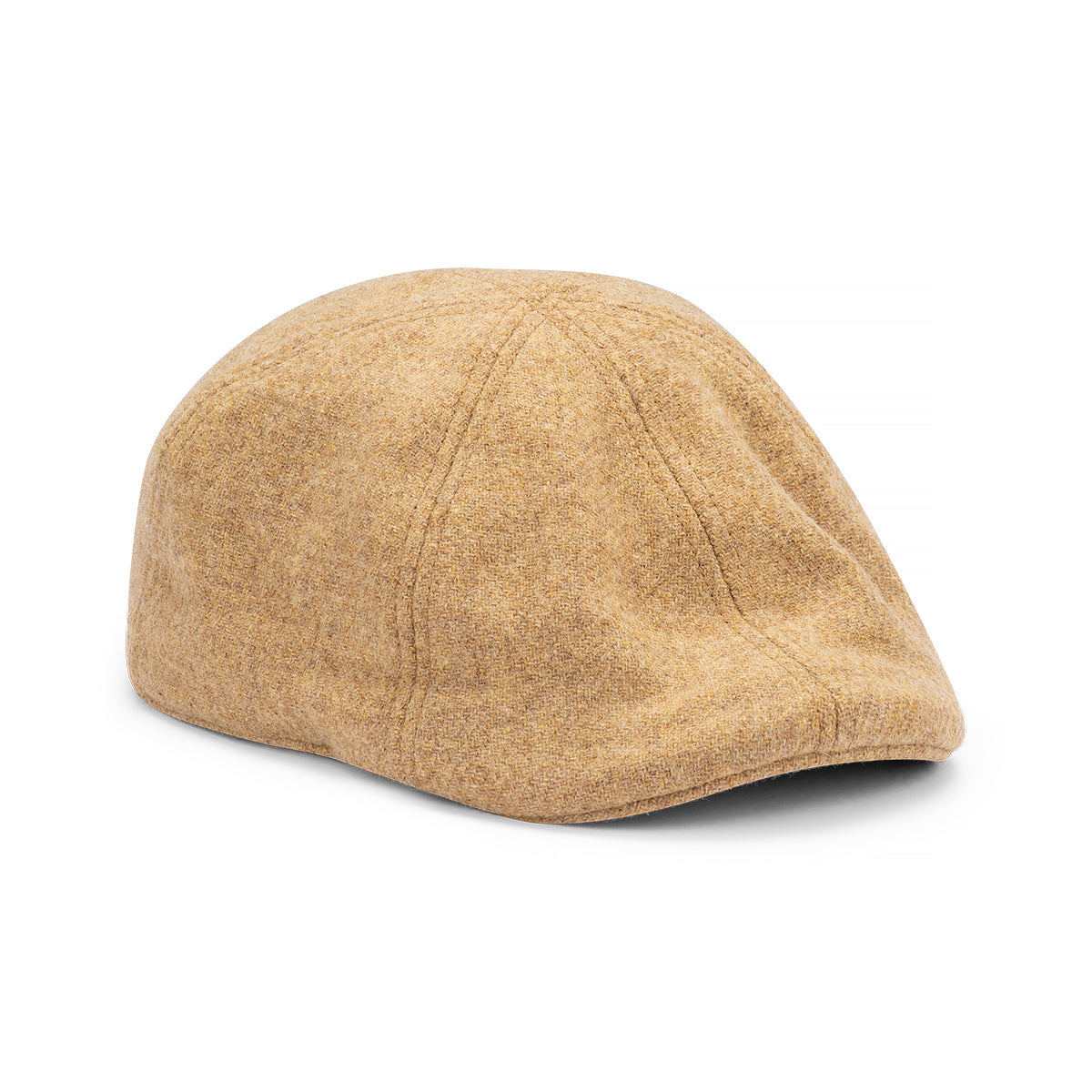 Marvin Men’s Wool Blend Six-Piece Cheesecutter Cap with Cotton Lining