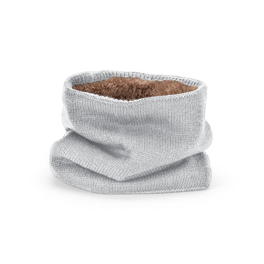 Bart Acrylic Knit Neck Warmer with Plush Lining