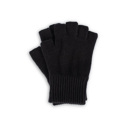 Benson 100% Australian Wool Fingerless Gloves for Cold Weather