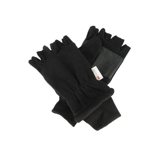 Jimmy Fingerless Polar Fleece Gloves with Thinsulate Lining and Ribbed Cuff