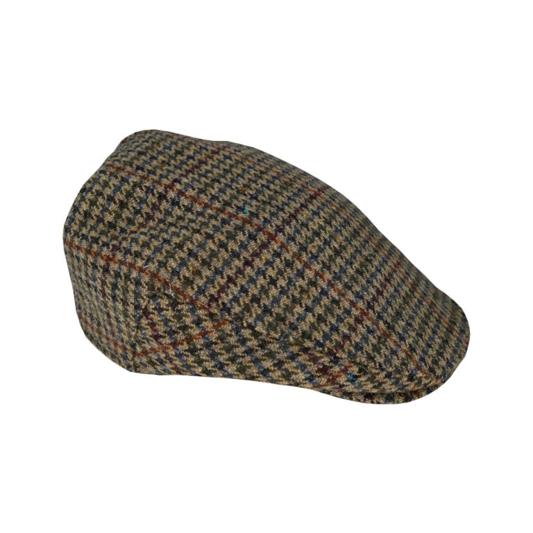 Men’s English Wool Tweed County Cap – Made in the UK