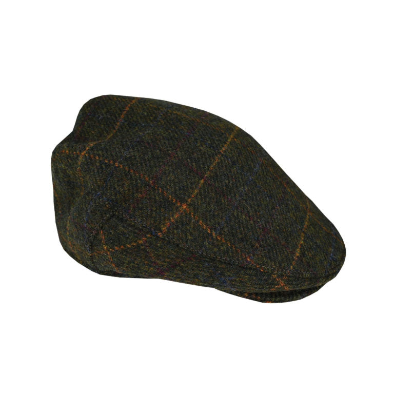 Men’s English Wool Tweed County Cap – Made in the UK