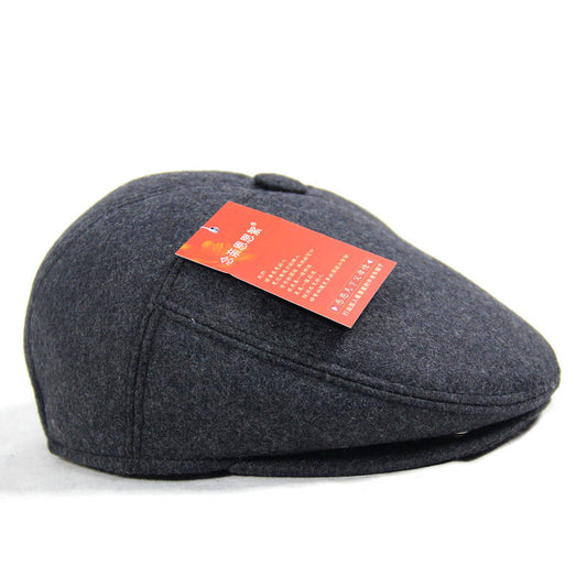 Middle-Aged Woolen Cap: Classic Comfort for Every Season - Urban Caps