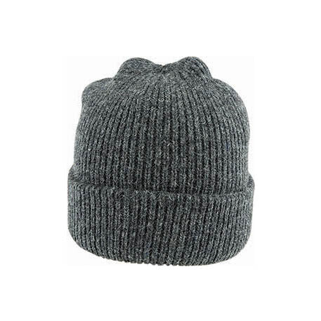 Avenel Paulie Fisherman’s Rib Beanie – Double Knit Ragg Wool Winter Hat