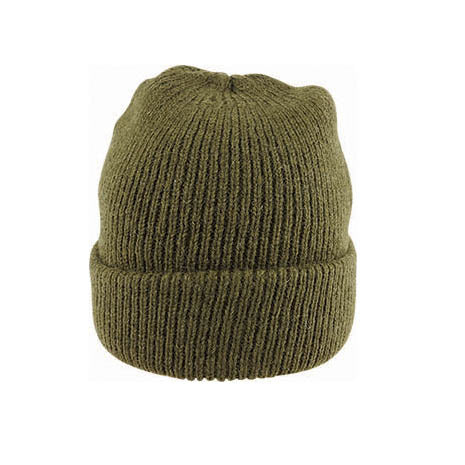 Avenel Paulie Fisherman’s Rib Beanie – Double Knit Ragg Wool Winter Hat