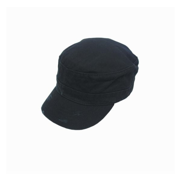 Kingston Enzyme Washed Cotton Twill Army Cap with Adjustable Back Strap
