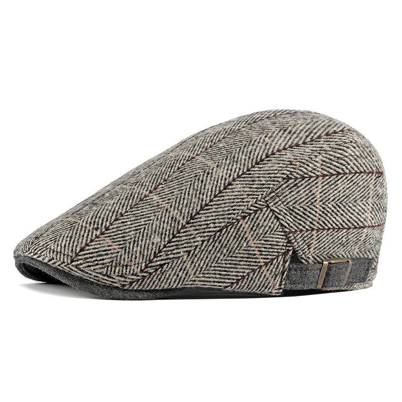 Knitted Beret Men's Casual British Retro - Urban Caps