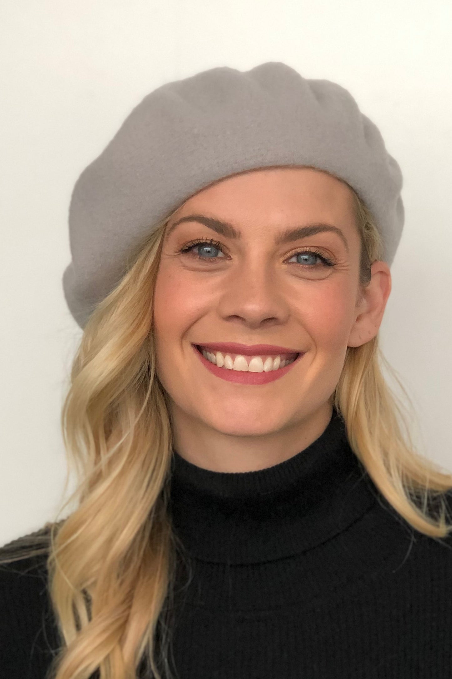 100% Wool Basque Beret by Parkhurst – Classic Winter Hat