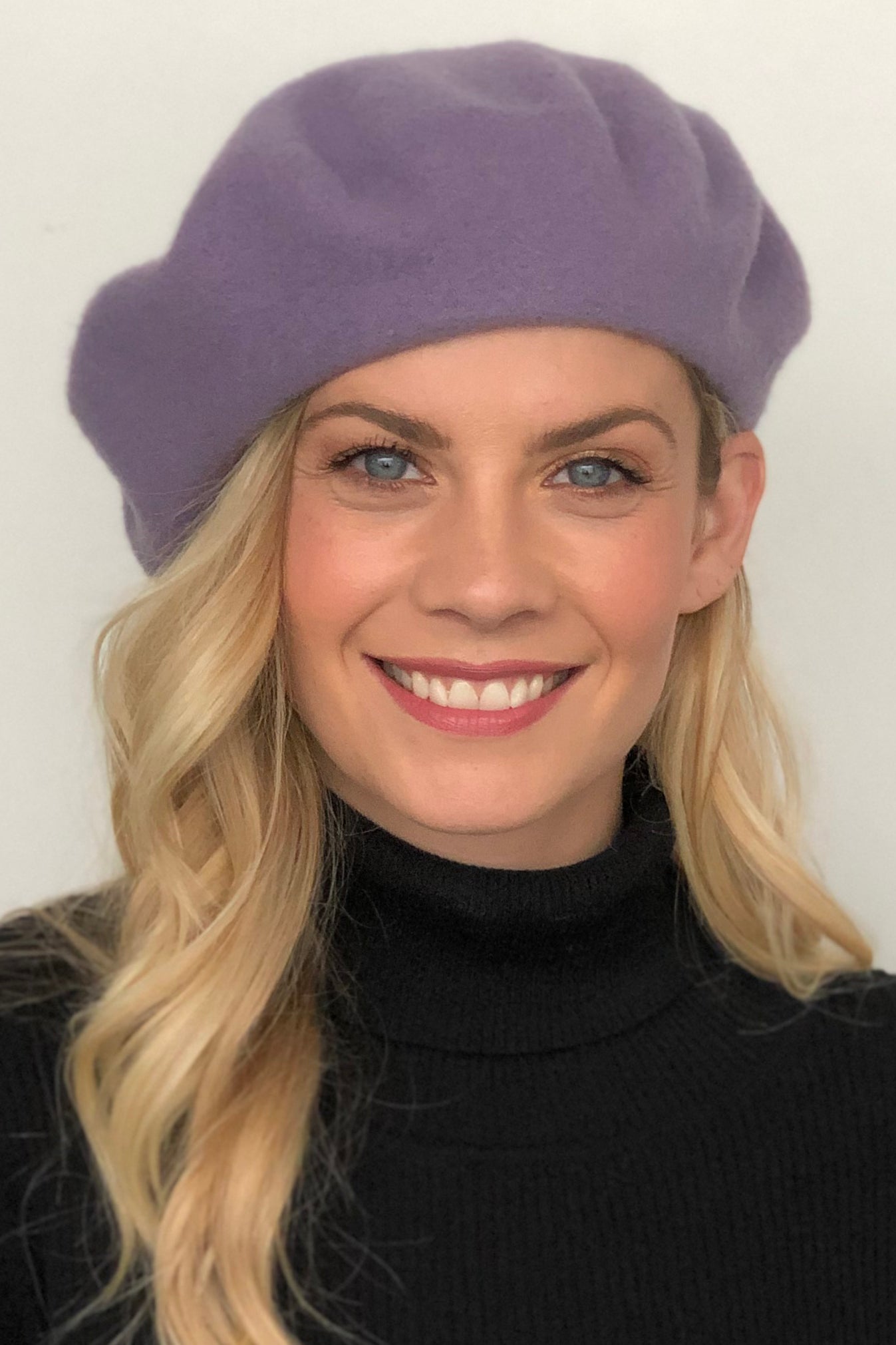 100% Wool Basque Beret by Parkhurst – Classic Winter Hat