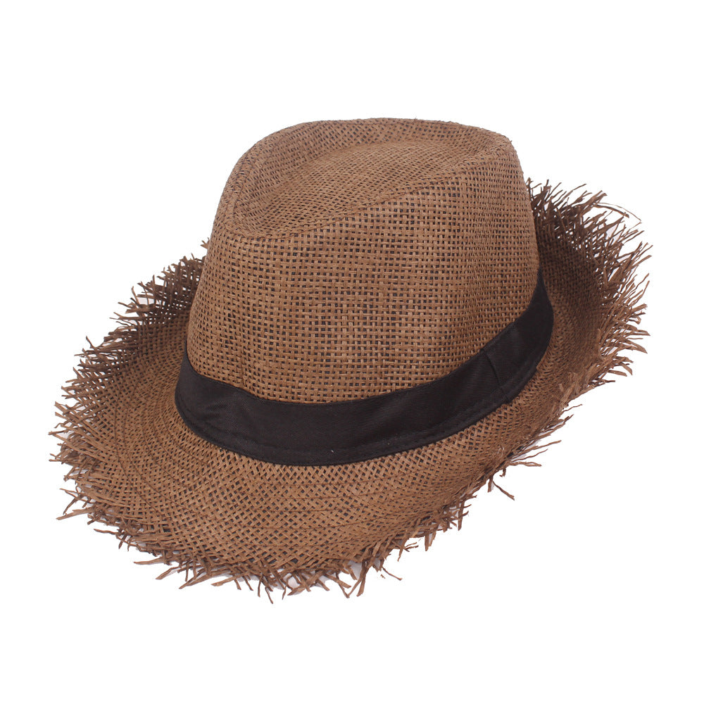 Top Men's Old Top Hats Straw Hats Summer Sun - Urban Caps