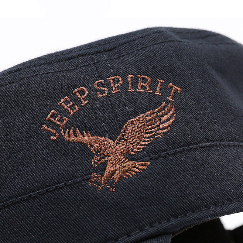 Men’s Casual Flat Cap – Cotton Jacquard Stitch Cap | Adjustable Fit - Urban Caps