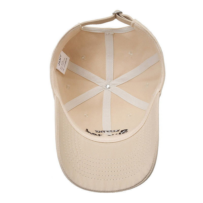 Outdoor Peaked Cap Men And Women Spring And Summer Sun Hat All-match Make Your Face Look Smaller - Urban Caps