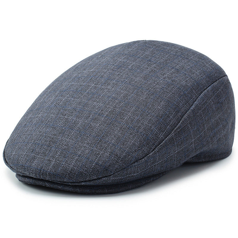 Men's Casual Peaked Cap Middle-aged And Elderly Sun Hat Beret - Urban Caps