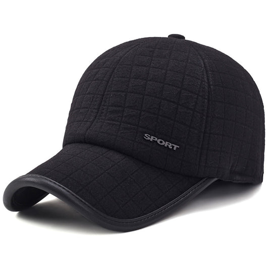 Men's Winter Ear Protection Thickened Warm Baseball Cap - Urban Caps