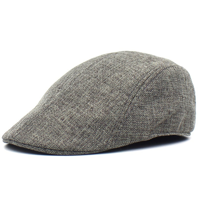 Breathable outdoor retro peaked cap mesh beret - Urban Caps