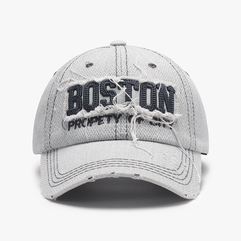 Three-dimensional Embroidery Men's Soft Peaked Cap Outdoor - Urban Caps