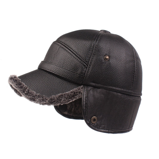 Men's Leather Cap: Classic Style with a Modern Edge - Urban Caps
