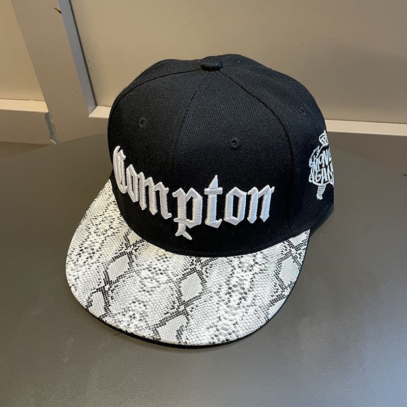 Men's Summer Wide Brim Camouflage Hip Hop Spring And Autumn Korean Style Trendy Big Head Circumference Flat Brim Baseball Hat - Urban Caps