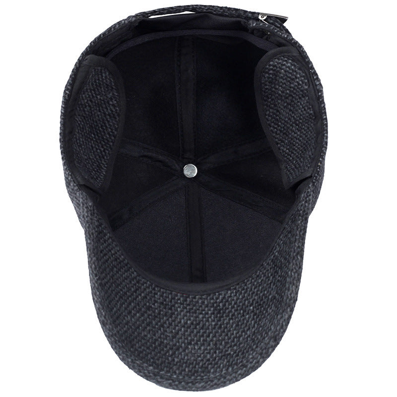Men's middle-aged and elderly woolen hats winter outdoor - Urban Caps