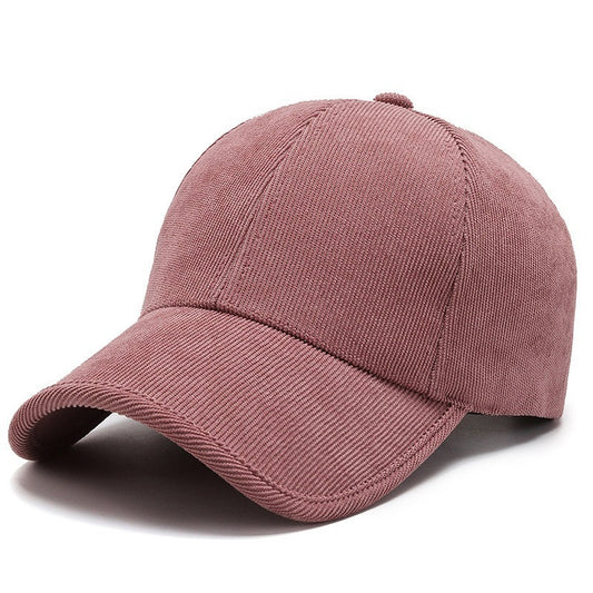 Four Seasons Corduroy Color Baseball Cap Casual All-matching - Urban Caps