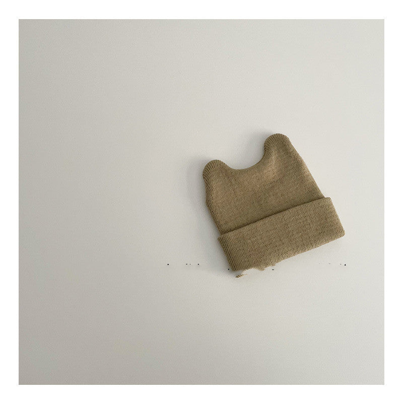 Children's Woolen Cap Knitted Pullover Cap - Urban Caps