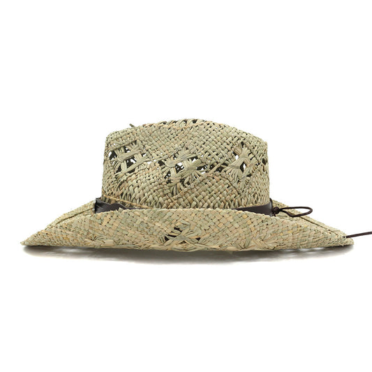 Ladies Fashion Hand Knitted Western Cowboy Hat - Urban Caps