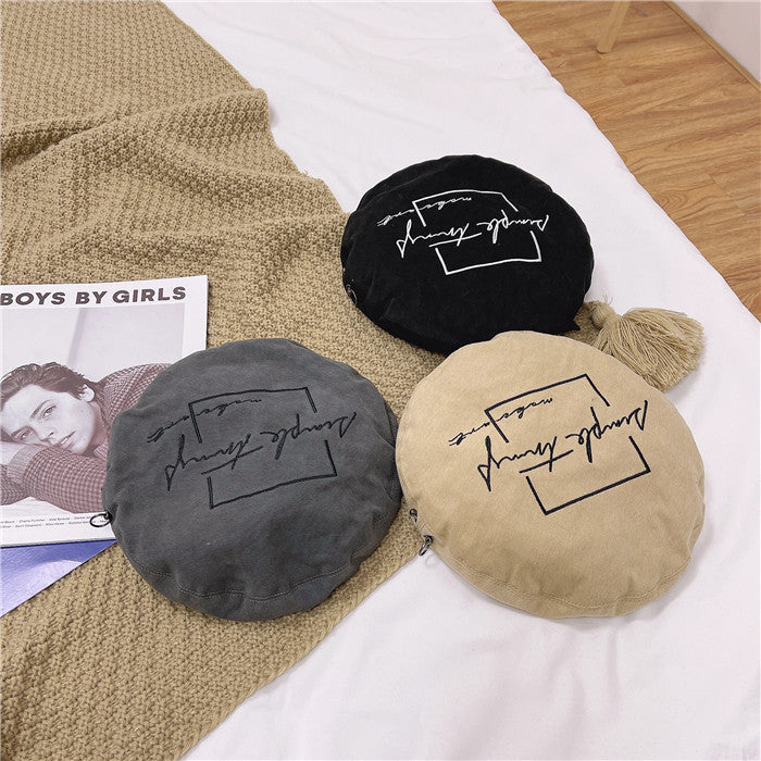 Personality Letter Embroidered Beret For Women - Urban Caps