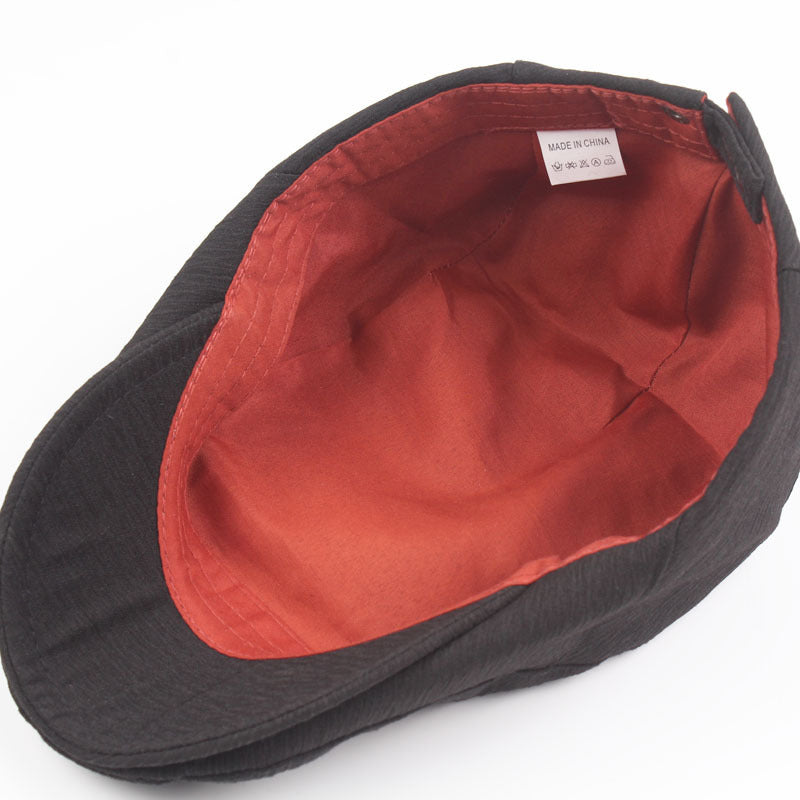 British retro monochrome beret - Urban Caps