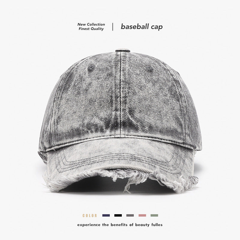 Individual Breathable Peaked Female Outdoor Curved Brim Baseball Cap - Urban Caps