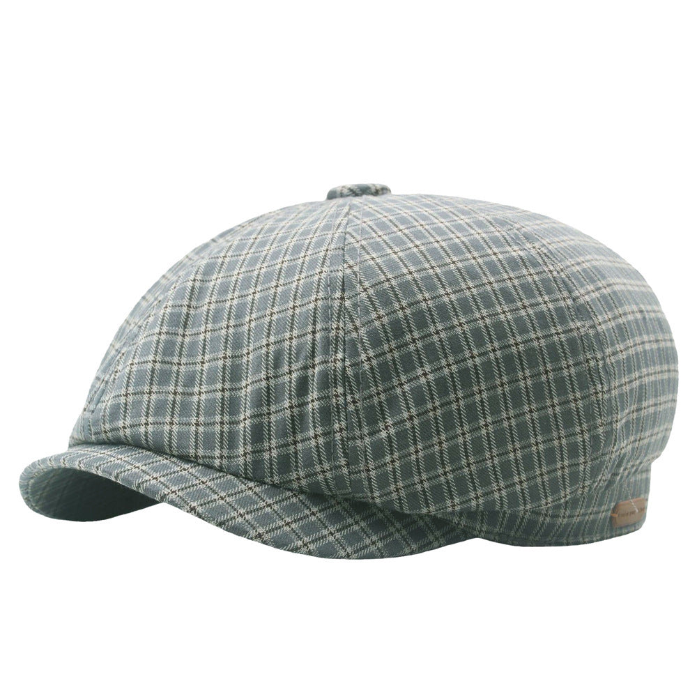 Casual British Small Lattice Beret Retro - Urban Caps