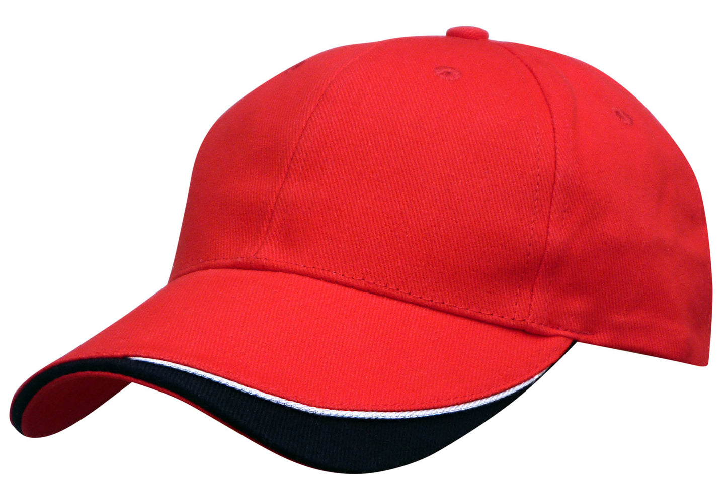 Signature Cap – Heavy Brushed Cotton, Contrast Trim, Velcro Fit - Urban Caps