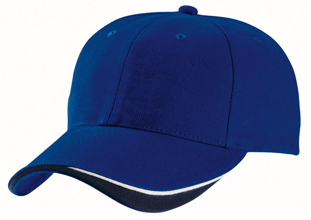 Signature Cap – Heavy Brushed Cotton, Contrast Trim, Velcro Fit - Urban Caps