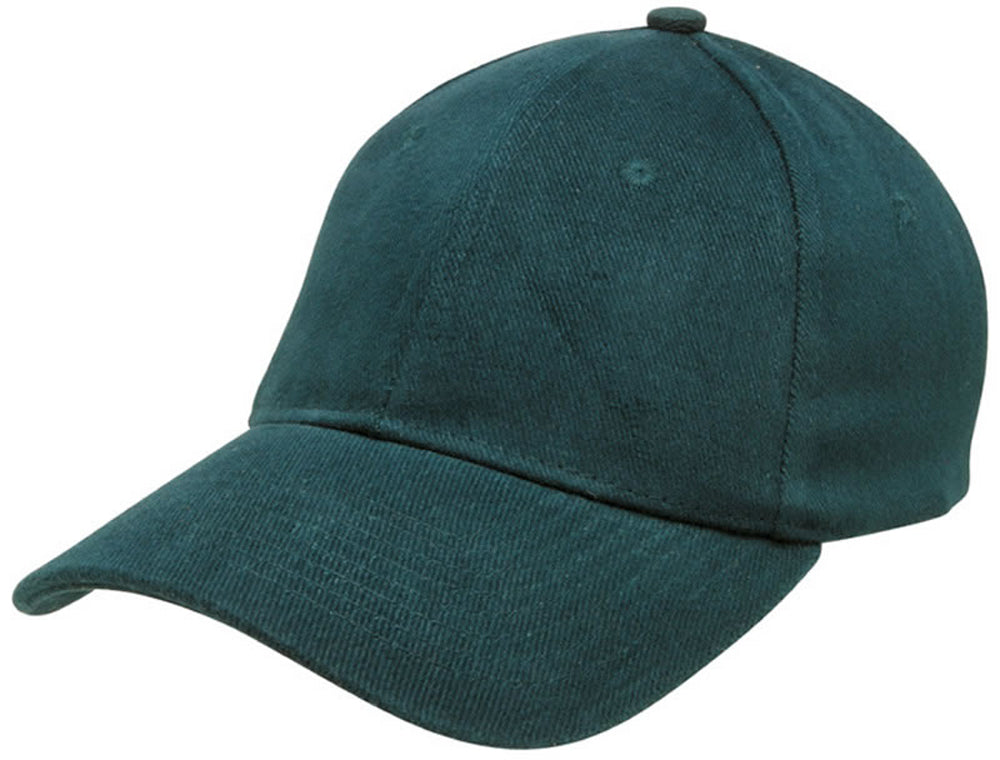 Heavy Brushed Cotton Cap – Durable 6-Panel, Adjustable Gunmetal Buckle, Pre-Curved Peak - Urban Caps
