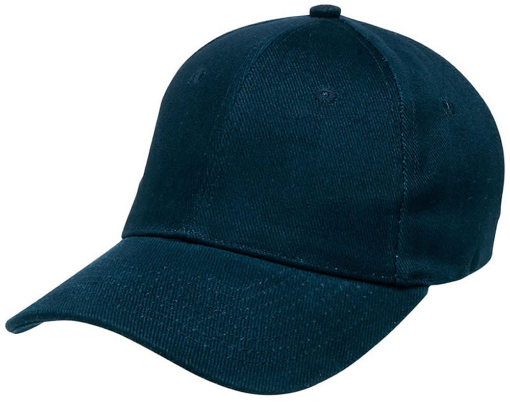 Heavy Brushed Cotton Cap – Durable 6-Panel, Adjustable Gunmetal Buckle, Pre-Curved Peak - Urban Caps
