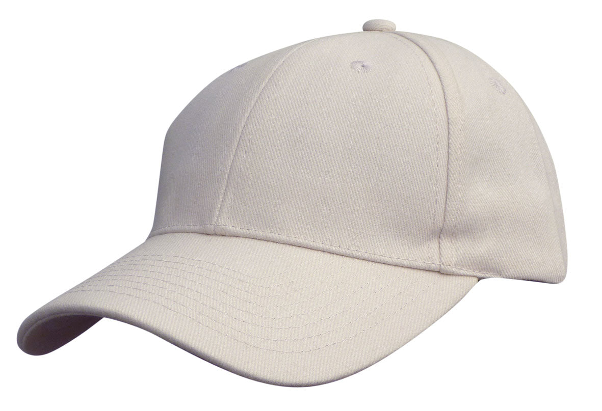 Heavy Brushed Cotton Cap – Durable 6-Panel, Adjustable Gunmetal Buckle, Pre-Curved Peak - Urban Caps