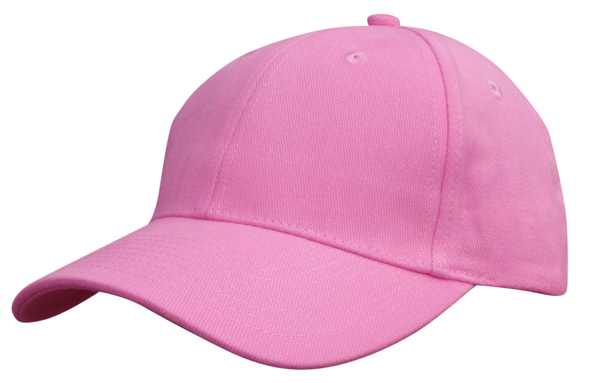 Heavy Brushed Cotton Cap – Durable 6-Panel, Adjustable Gunmetal Buckle, Pre-Curved Peak - Urban Caps
