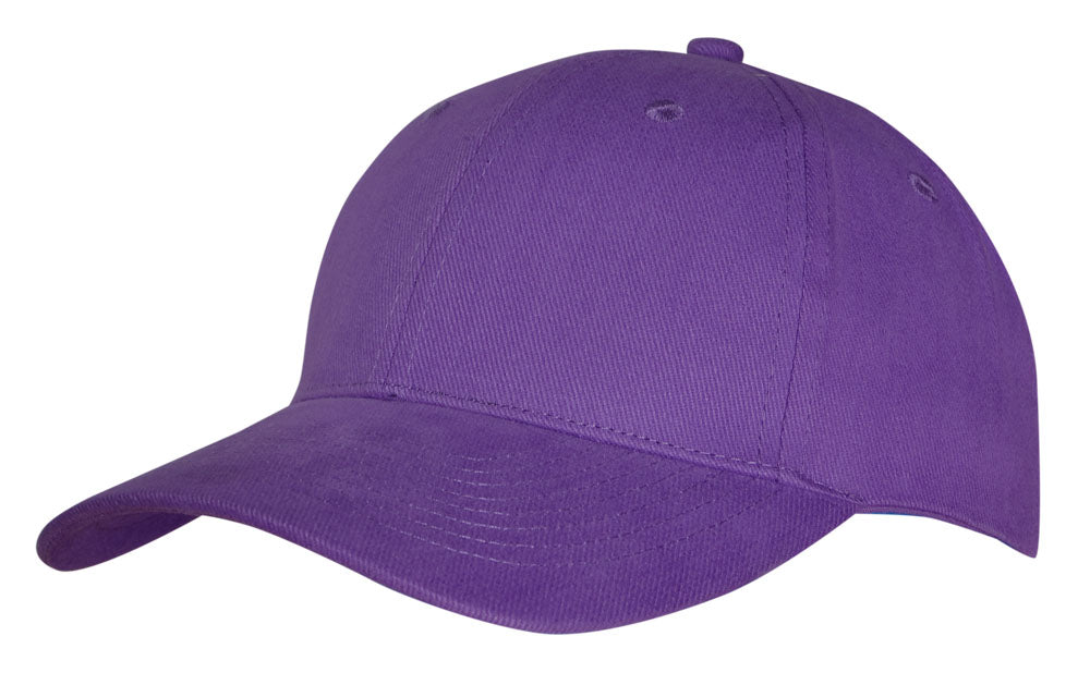 Heavy Brushed Cotton Cap – Durable 6-Panel, Adjustable Gunmetal Buckle, Pre-Curved Peak - Urban Caps