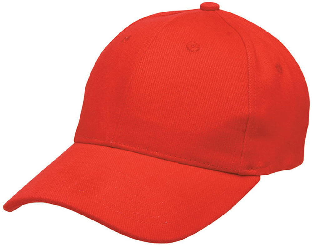 Heavy Brushed Cotton Cap – Durable 6-Panel, Adjustable Gunmetal Buckle, Pre-Curved Peak - Urban Caps