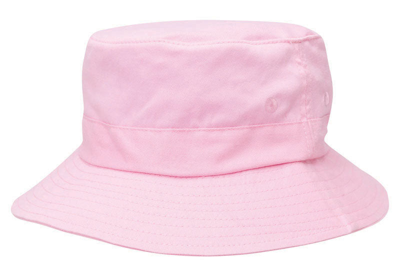 Kids Bucket Hat with Adjustable Toggle – Cotton Twill, Fits 51-54cm - Urban Caps