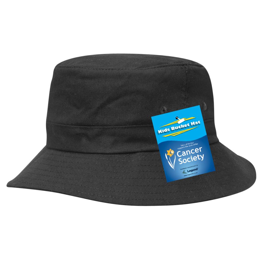 Kids Bucket Hat – SunSmart Cotton Twill with Adjustable Toggle | NZ Stock - Urban Caps