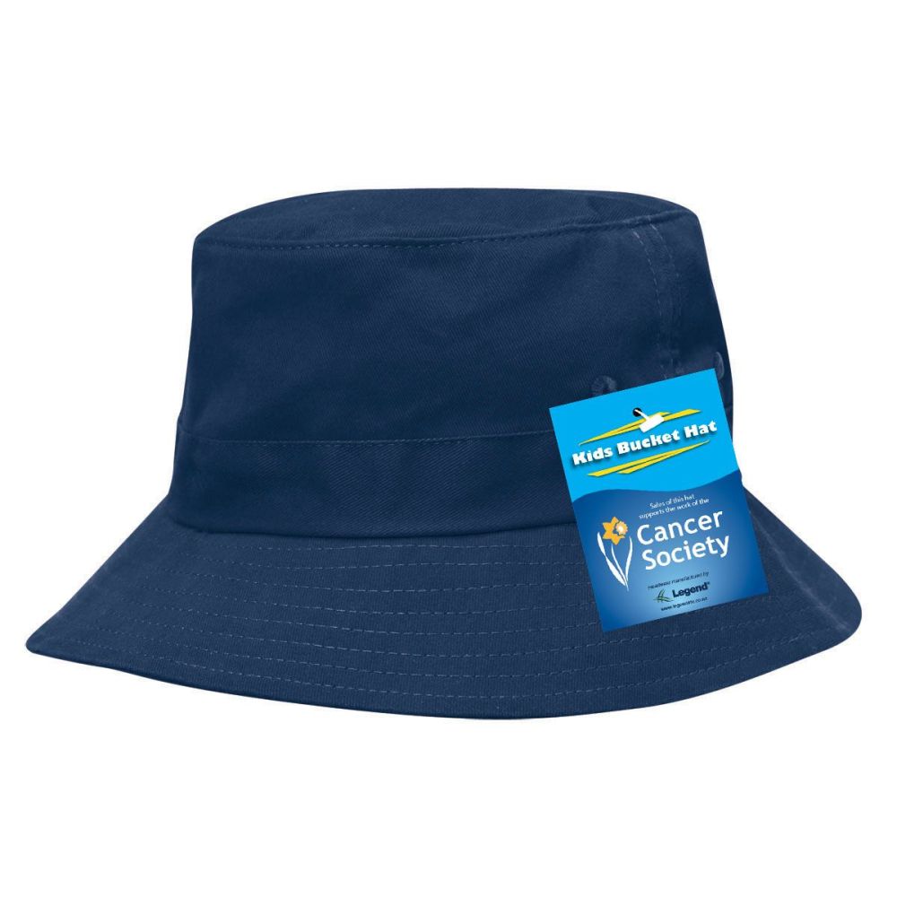 Kids Bucket Hat – SunSmart Cotton Twill with Adjustable Toggle | NZ Stock - Urban Caps