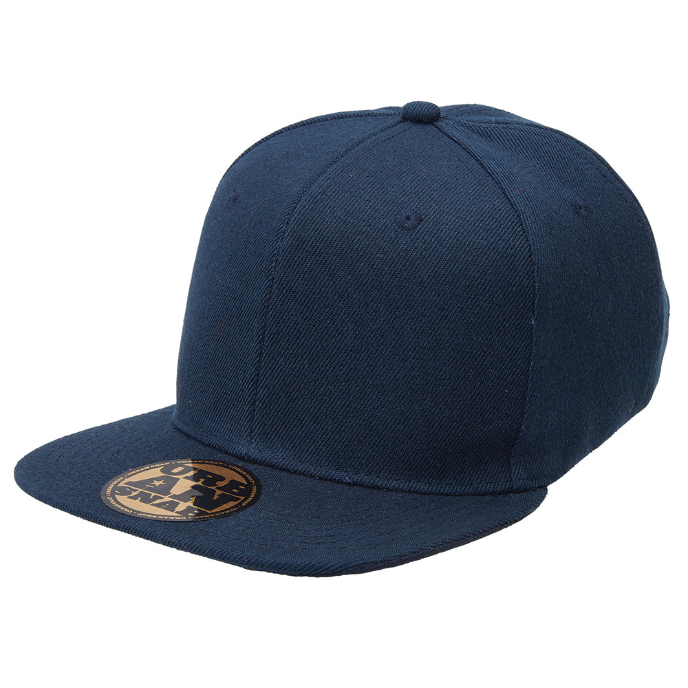 Urban Youth Snapback – 54cm Flat Peak Cap in American Twill | NZ Stock - Urban Caps