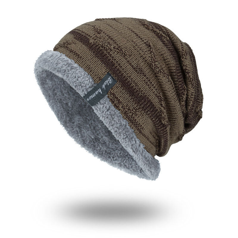 Knitted woolen cap to keep warm in winter - Urban Caps