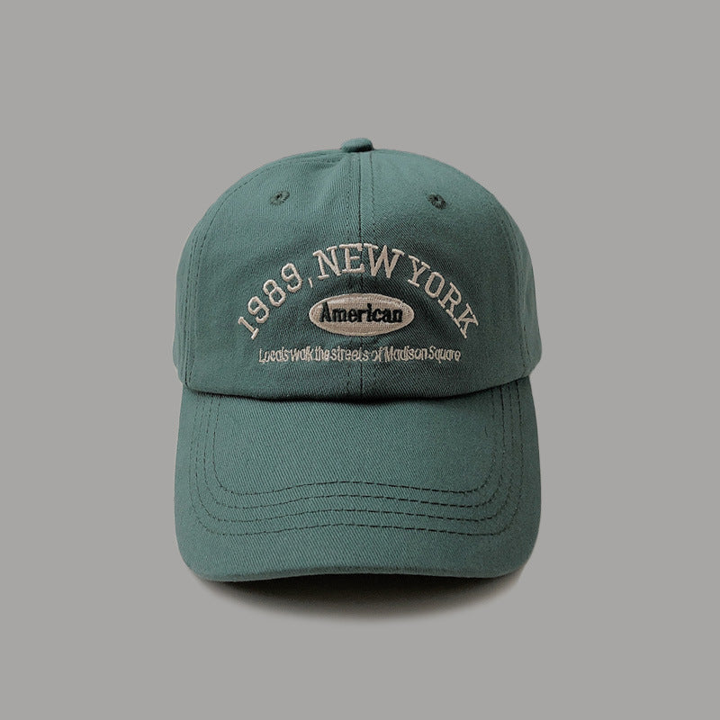 Versatile Embroidered Vintage Baseball Hat - Urban Caps