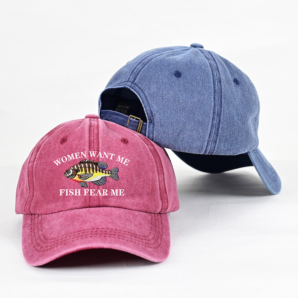 Retro Casual Printed Baseball Cap