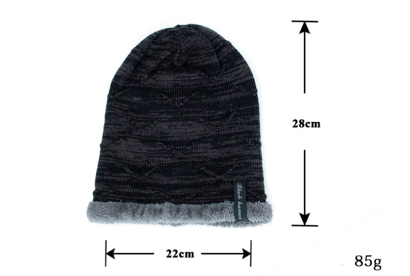 Knitted woolen cap to keep warm in winter - Urban Caps