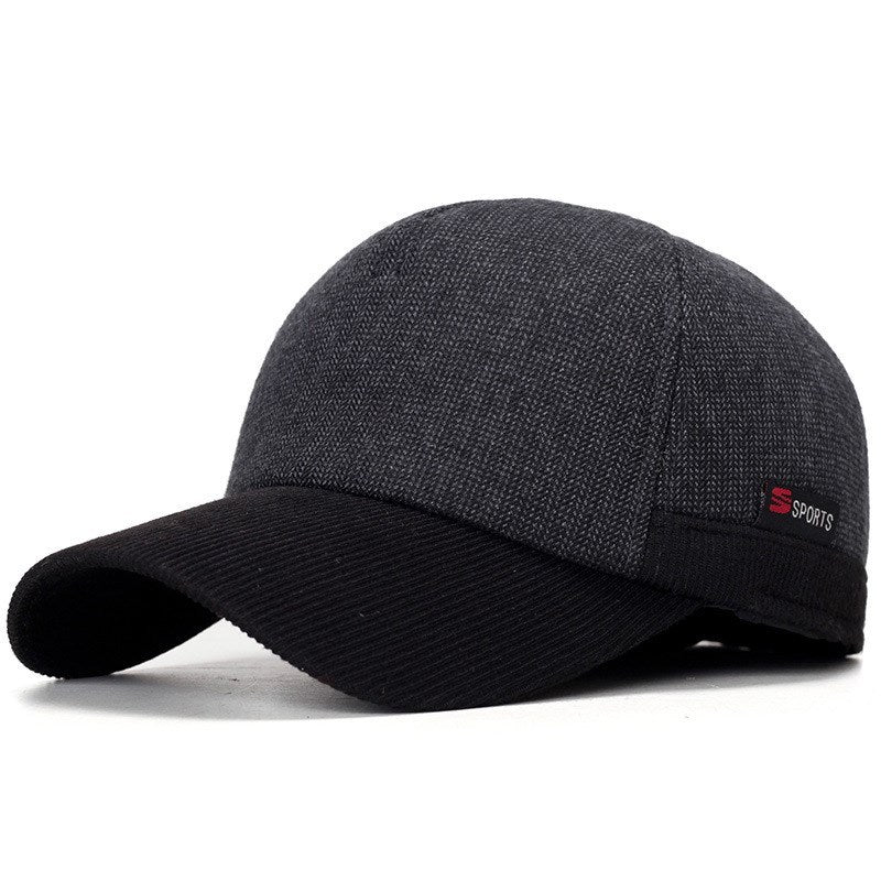 Thickened anti cold and windproof duck tongue cap - Urban Caps