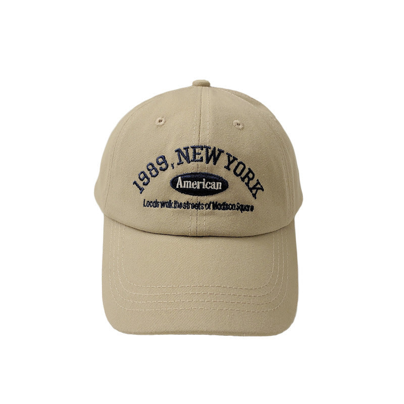 Versatile Embroidered Vintage Baseball Hat - Urban Caps